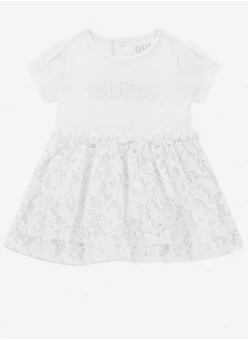 جس Kids Floral Dress & Knicker Set