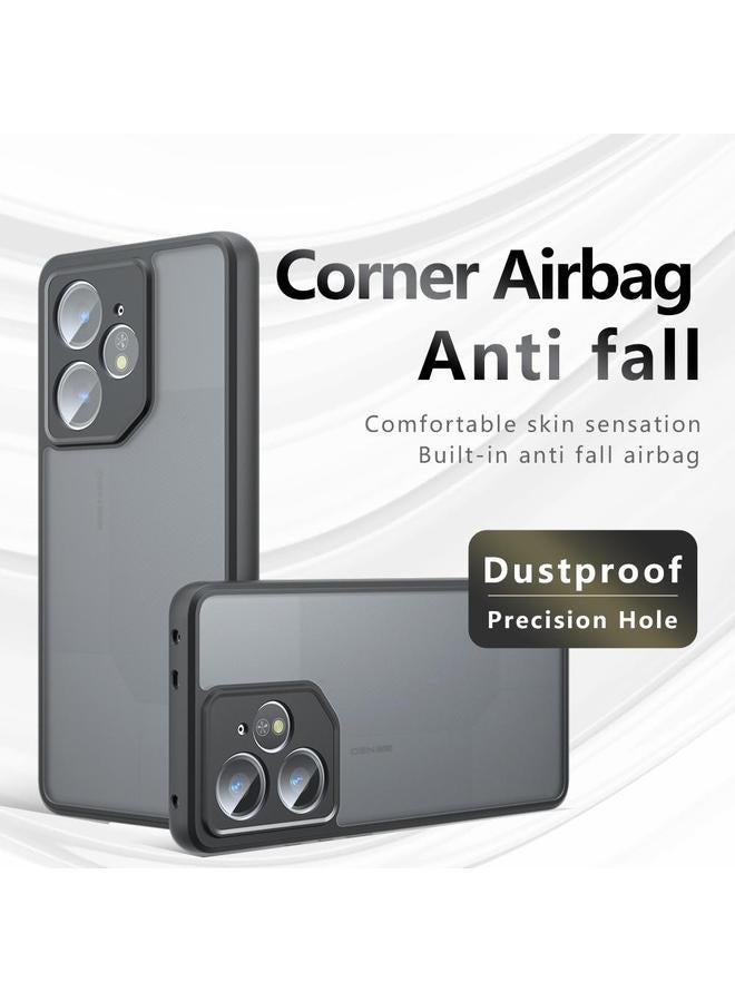 اس-توب جراب لهاتف Realme Neo7 Armor Precise Hole PC Hybrid TPU - Image 2