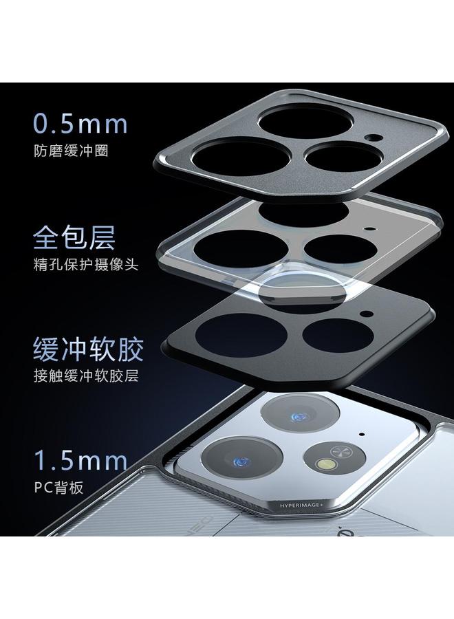 اس-توب جراب لهاتف Realme Neo7 Armor Precise Hole PC Hybrid TPU - Image 3