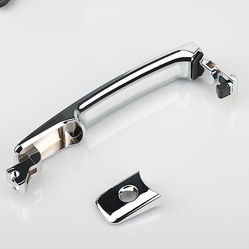 NPAUTO مقبض باب السائق الخارجي الجانبي الأيسر بديل لسيارات نيسان روج ومورانو 2008 2009 2010 2011 2012 2013، إنفينيتي FX35 FX45 G35 2003 2004 2005 2006 2007 2008، كروم 81068 80640CA012 - Image 4