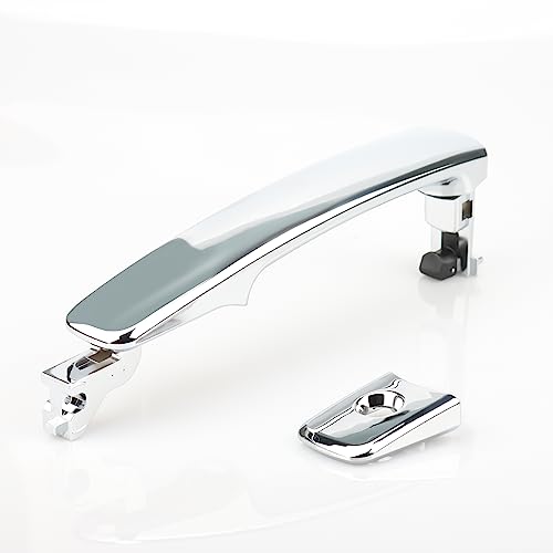 NPAUTO مقبض باب السائق الخارجي الجانبي الأيسر بديل لسيارات نيسان روج ومورانو 2008 2009 2010 2011 2012 2013، إنفينيتي FX35 FX45 G35 2003 2004 2005 2006 2007 2008، كروم 81068 80640CA012 - Image 5