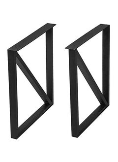 Dcloud Dcloud Legs for Table Set of 2 for Furniture Stools Table Height Extender Metal Legs Square Shape Tube Heavy Duty Table Legs Stand for Office Home Height28 Width24 Inch  - Image 1
