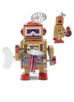 Clockwork Robot Toy Handmade Exquisite Retro Clockwork Interesting Old-fashioned Iron Clockwork Toy