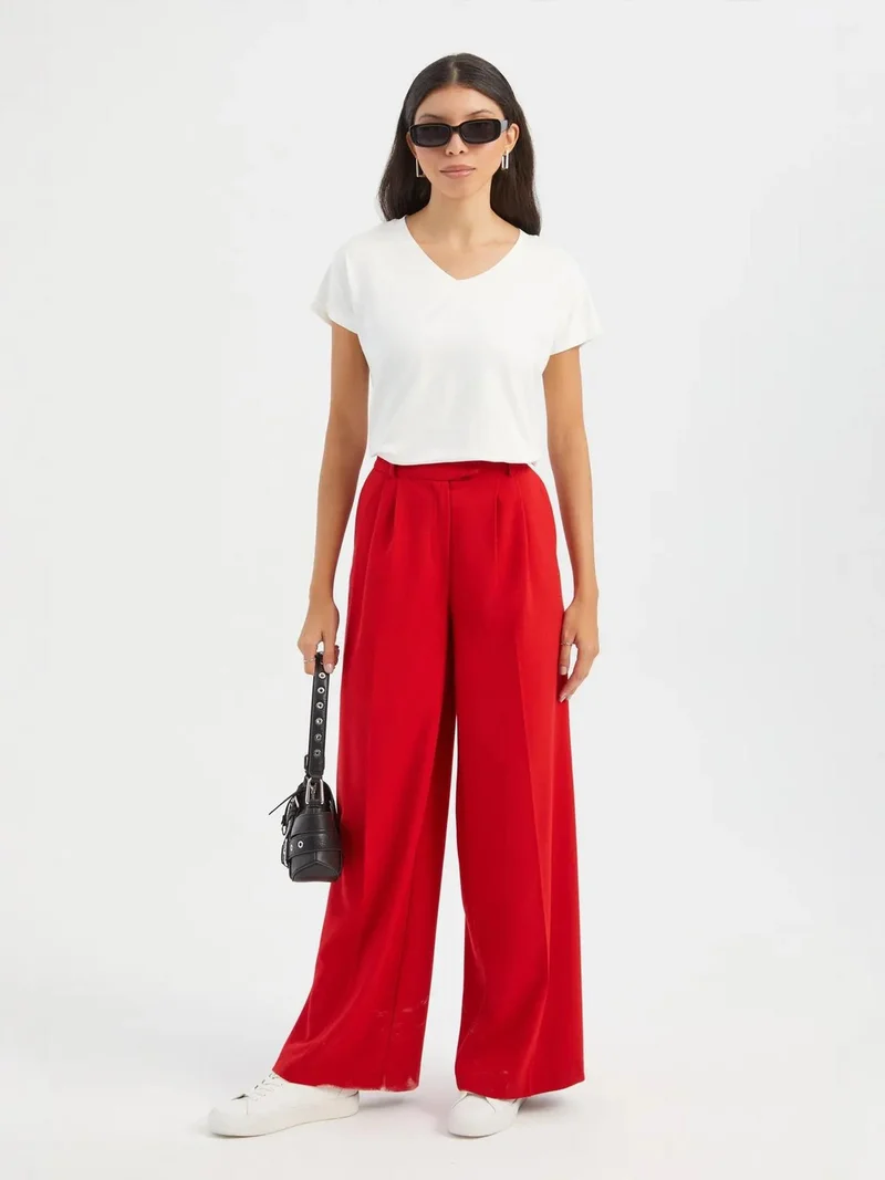 HICCUP Scoop Neck Relaxed T-shirt