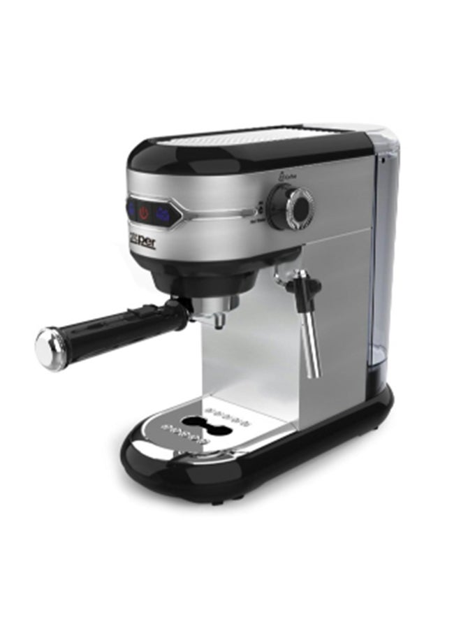XPER Xper Espresso Maker 1450W, 15 bar, with steam pressure, Steel, XPC-600 - Image 2