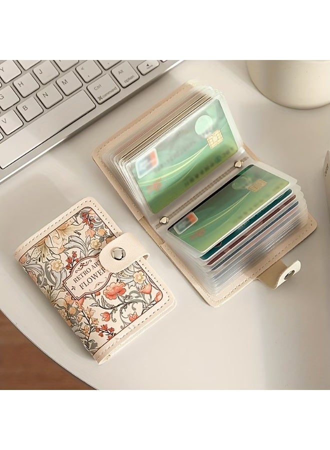 Goolsky Women'S Credit Card Holder with Multiple Slots, a Stylish And Spacious Wallet That Is Compact for Cards, Driver'S License, Business Cards, And Documents - Image 1