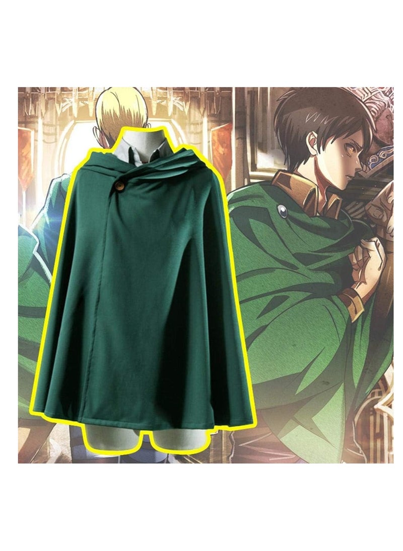 هودي هجوم العمالقة عباءة شينجيكي نو كيوجين زي كوسبلاي لجيش الاستطلاع أنمي كوسبلاي - Image 3