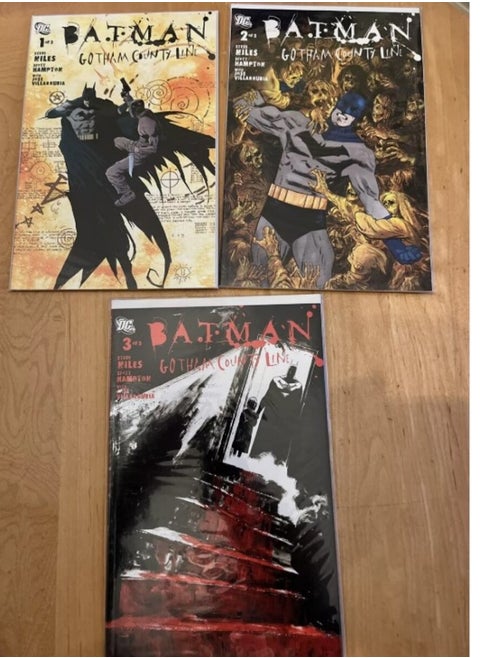 BATMAN: GOTHAM COUNTY LINE #1 2 3 (DC ELSEWORLDS 2005) NM LOT FULL 1ST PRINT SET