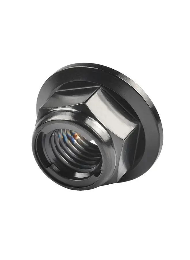 M10 Heavy Duty Flanged Lock Nut Full Thread 3pcs Industrial Automotive Plumbing - Image 5