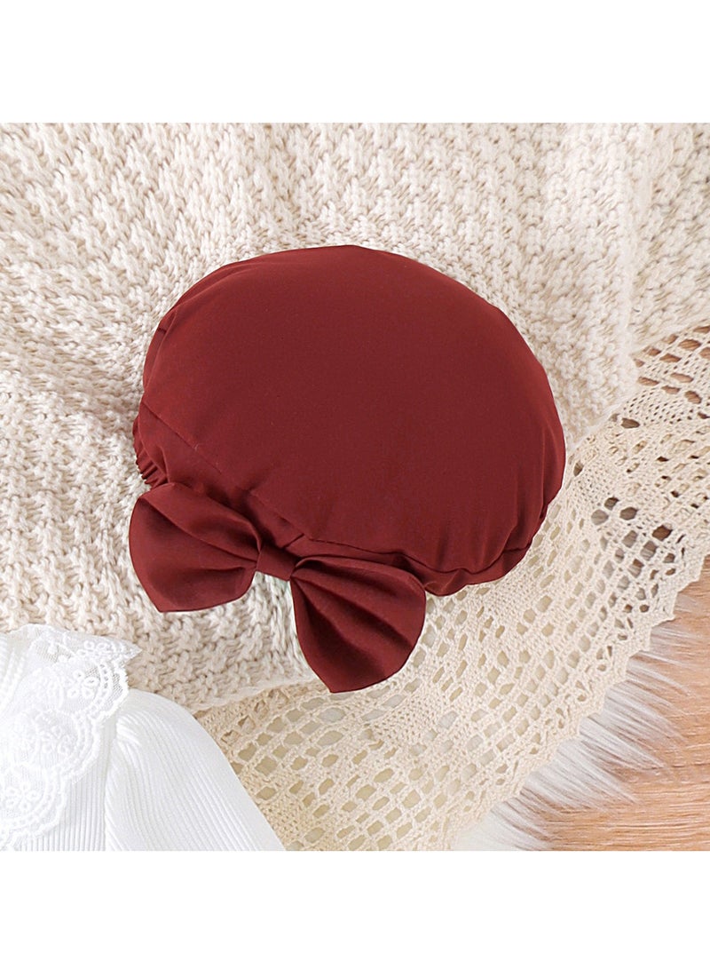 2–3Y Baby Girl Princess Dress and Hat Outfit, Cotton Top with Layered Polyester Skirt, Comfortable, Breathable, and Stretchable, Perfect for Birthday Party, Park Outing, Eid Visit, Princess Dress-Up, Mall Shopping, Everyday Wear and Baby Photoshoot  - Image 3