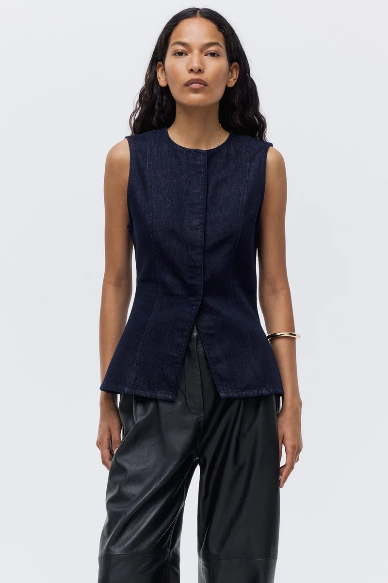 H&M Denim waistcoat