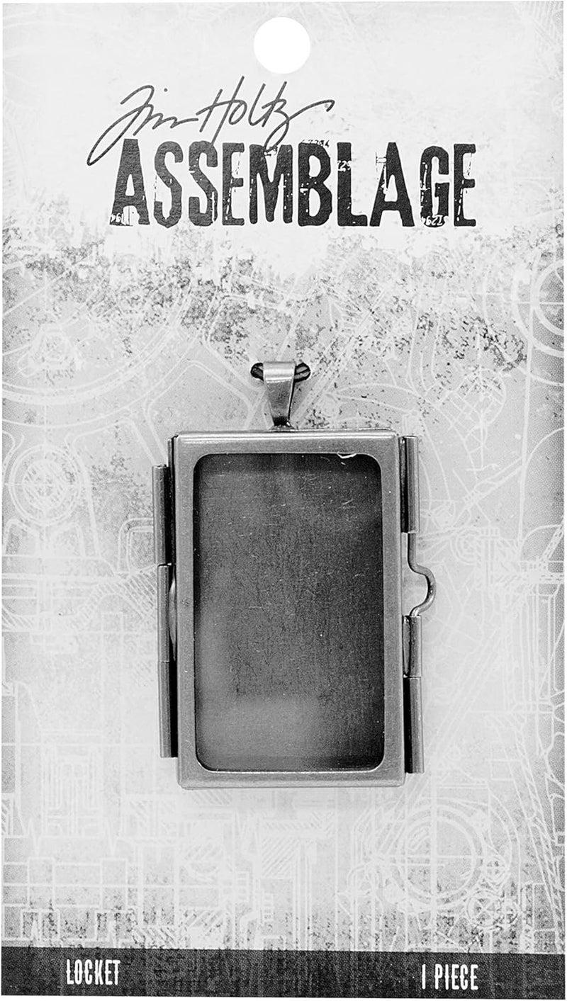 Tim Holtz - Advantus LOCKET RECT FRAME, us:one size, Metal - Image 1