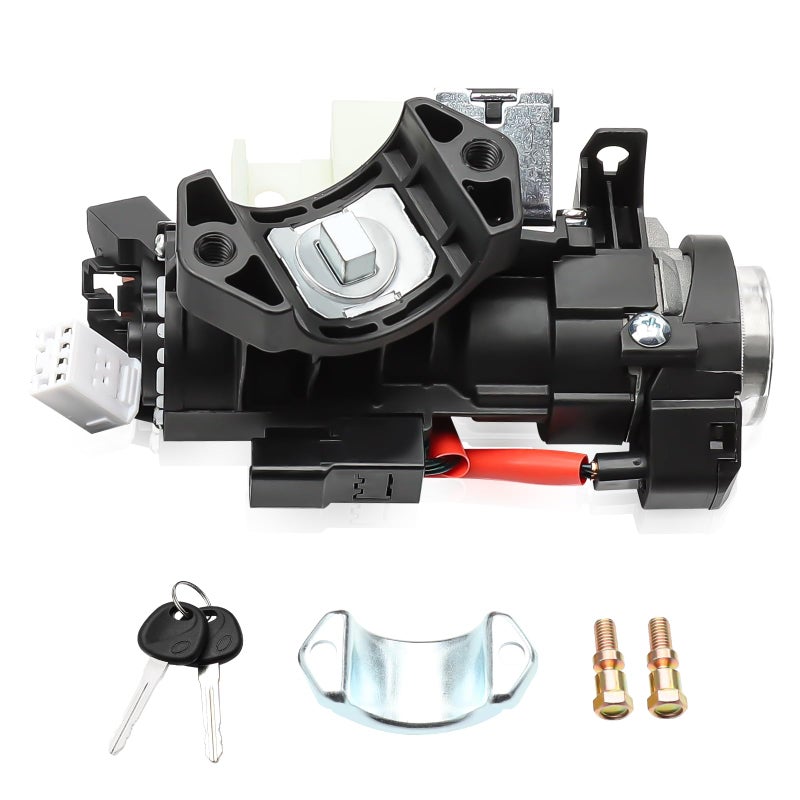 Kuttole 81905-F2230 Ignition Lock Cylinder Housing For 2017 2018 2019 2020 Hyundai Elantra Ignition Lock Switch Lock Cylinder Assembly With 2 Keys  Replaces 81905F2230 81905 F2230 Ignition Switch Kits - Image 1