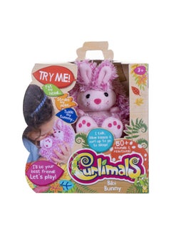 GOLDEN BEAR Curlimals Bibi Bunny Plush Toy (14 Cm)  - Image 2