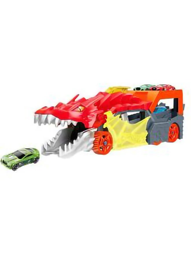 Hot Wheels City Dragon Launch Transporter Set - Image 1