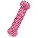 Nylabone Textured Teething Bone Puppy Chew Toy Soothing Puppy Teething Bone Enrichment Toy for Puppies Pink Chicken Flavor XSmall Dogs Up to 15 Ibs 1 Count - Image 3