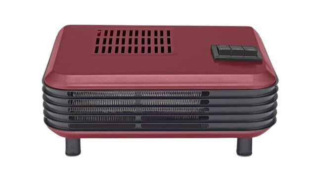 USHA Heat Convector HC 443 C 1800-Watt with Instant Heating Feature Room Heater(Maroon) - Image 1