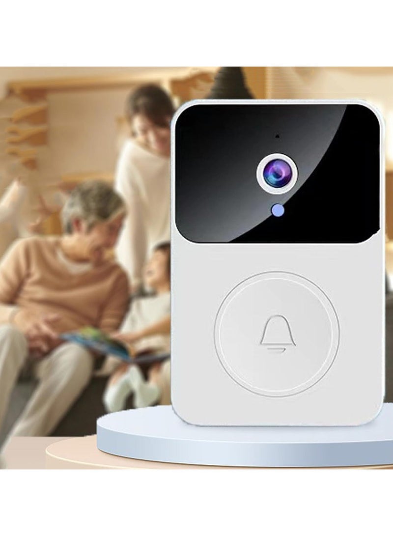 Jmary Smart Visual Doorbell Guards The Door With HD Video Communication Voice-Changing Intercom Record Visitor Photos MF-5 - Image 1