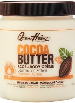 Queen Helene Natural Cocoa Crème, Cocoa Butter, 15 Ounce  - Image 1