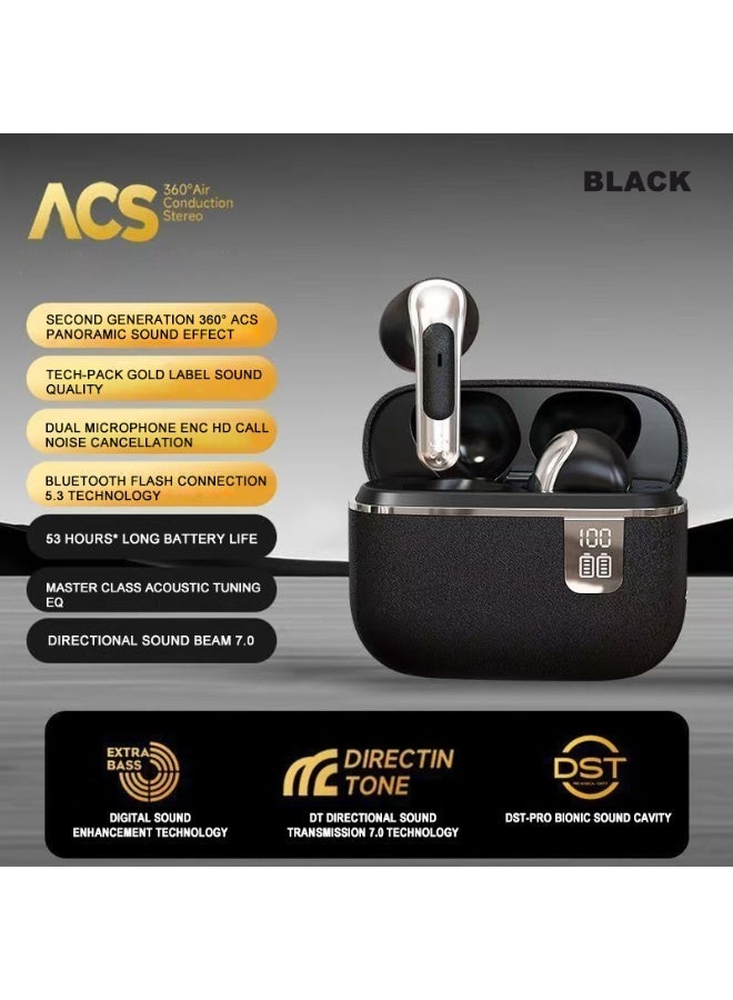 Bluetooth Earphones TWS HIFI Mic Headset Wireless Earbuds For Sports Headphones LED Display Gaming Accessories - Image 1