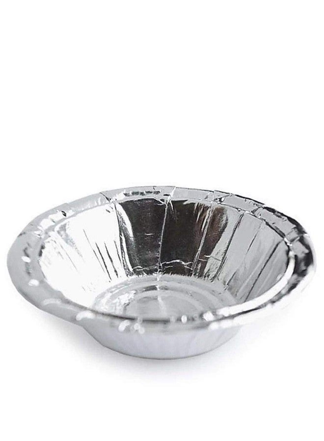 TRIPLC MOOLYAVAAN Products Disposable Silver Coated Paper Bowls/Cup for Party Kitchen and for Events (Pack of 40) - Image 2