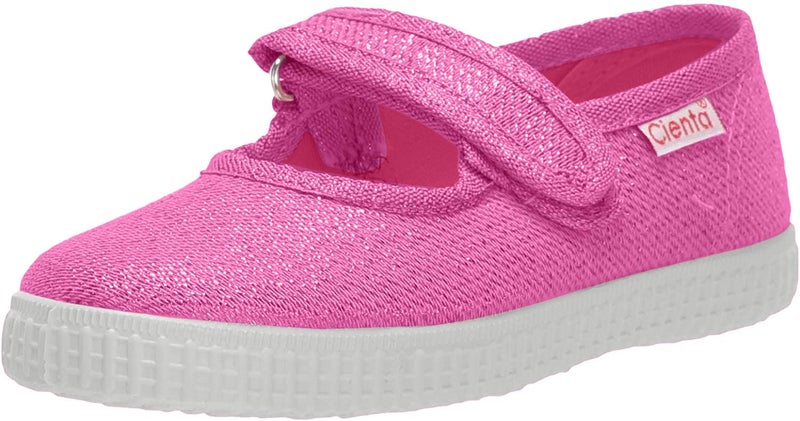 Cienta girls Mary Jane Shoe, Fushcia Metallic, 22 M EU / 6 M US Toddler - Image 5
