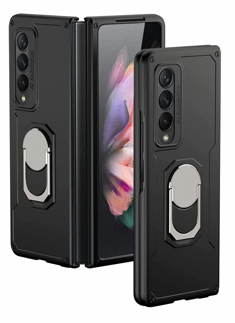 Y&D Full Body Protection Cover for Samsung Galaxy Z Fold 3 5G 2021 (Black)  - Image 1