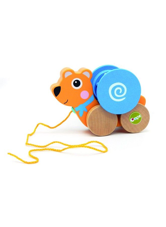 Oops Pull Toy ; Oops® ; Pull & Fun Toddler Toy Bear - Image 1