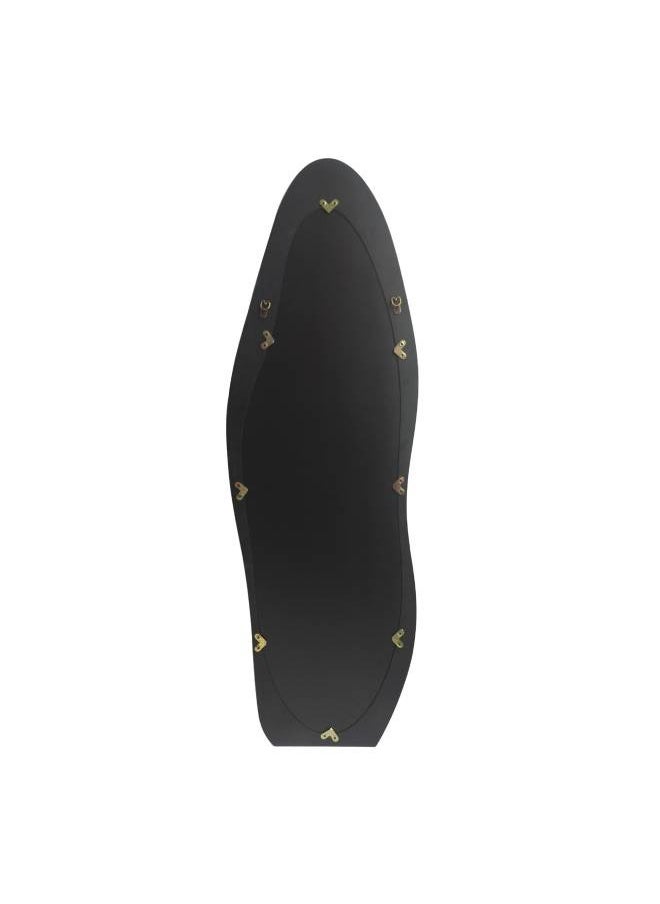 Black Wave Shaped Full Length Mirror, Size 150X50 CM - https://f.nooncdn.com/p/pzsku/Z9B50E8DBC8CAFE54E1DFZ/45/_/1732083583/1d52dd8c-5476-48f4-a386-cd5407c5c832.jpg?width=original