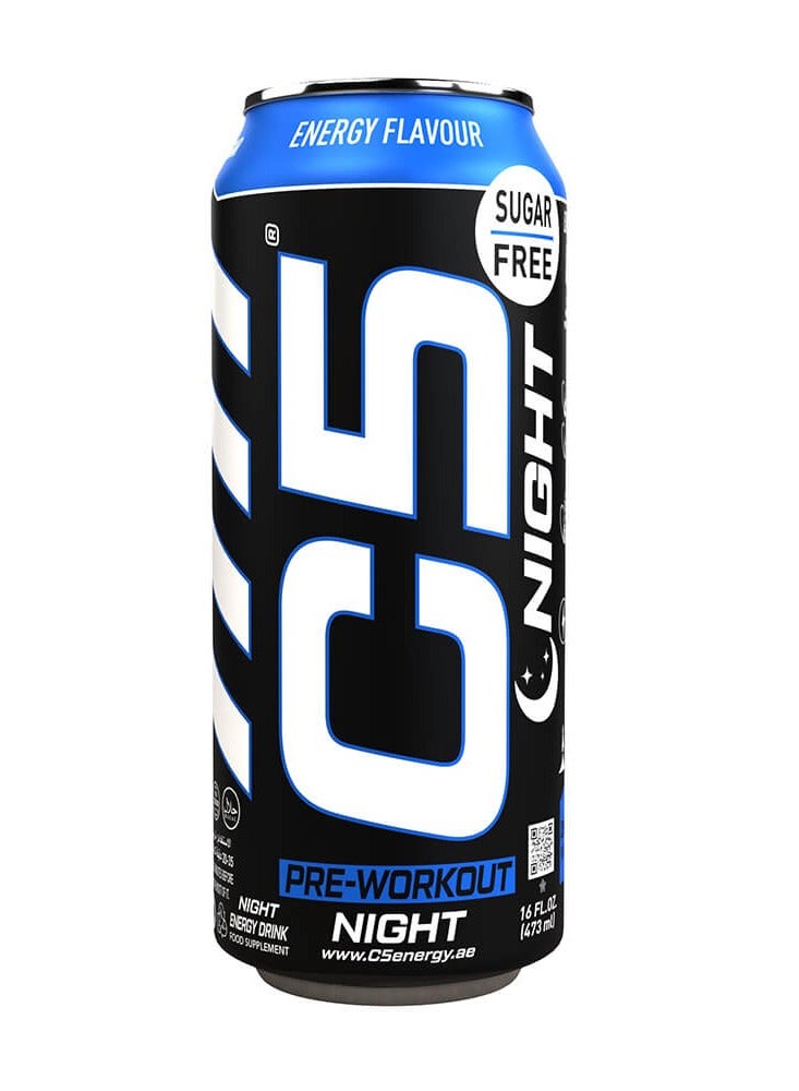 C5 NIGHT Zero Sugar Energy Flavors 473ml Pack of 12 - Image 2