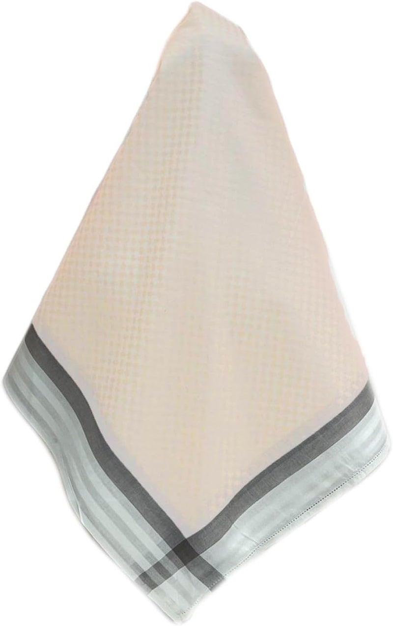 PURFUN Men's Large Arab Shemagh Headscarf Muslim Headcover Shawl Keffiyeh Arabic Scarf - Image 2