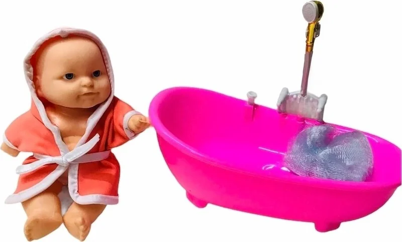 Masho Trend Battery Operated Bath Set - Fun Water Toy Baby Bath - Toy Battery Operated Bathtub with Accessories