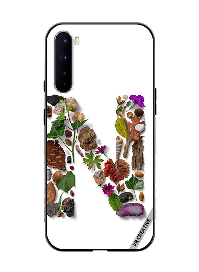 VR CREATIVE Protective Case Cover For OnePlus Nord Alphabet N Design Multicolour - Image 1