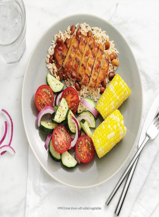 HMR Chicken with Barbecue Sauce Entrée | Pre-packaged Lunch or Dinner | Ready to Eat | 19g of Protein | Low Calorie Food | 7.2oz Serving per Meal | Pack of 6 - Image 5