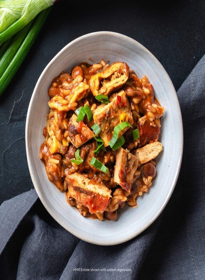 HMR Chicken with Barbecue Sauce Entrée | Pre-packaged Lunch or Dinner | Ready to Eat | 19g of Protein | Low Calorie Food | 7.2oz Serving per Meal | Pack of 6 - Image 2