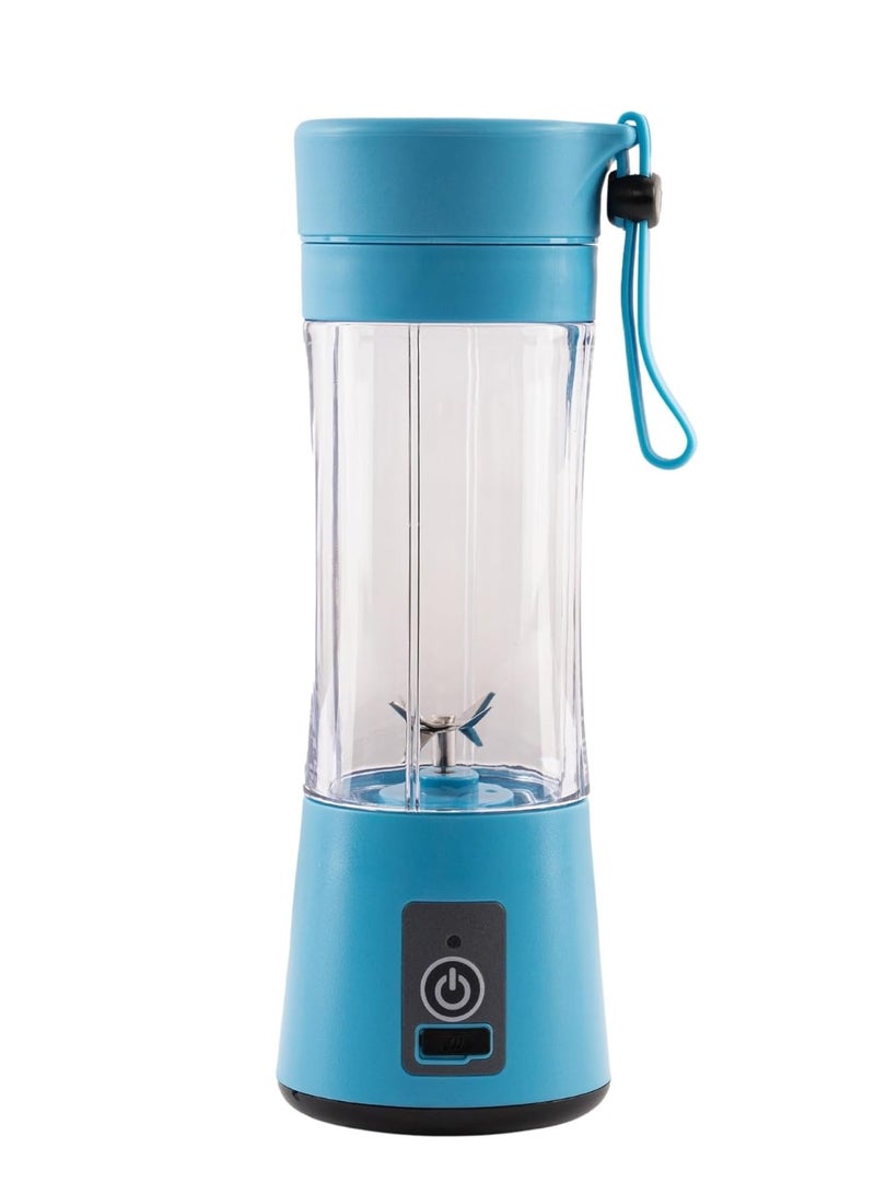 TR6 Blendmate Eco Portable Blender for Smoothies and Shakes - 380ml Capacity, Rechargeable | Compact | 1 Year Warranty (Blue) - Image 2