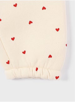 LC WAIKIKI Elastic Waist Printed Baby Girl Sweatpants  - Image 4