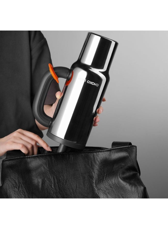 CHAKO LAB CHaKOLAB BaWangCUP Stainless Steel Insulated Tumbler with Handle and Straw, Leakproof for Travel, BPA Free, 316 Stainless Steel Liner, 950 ml - Image 2