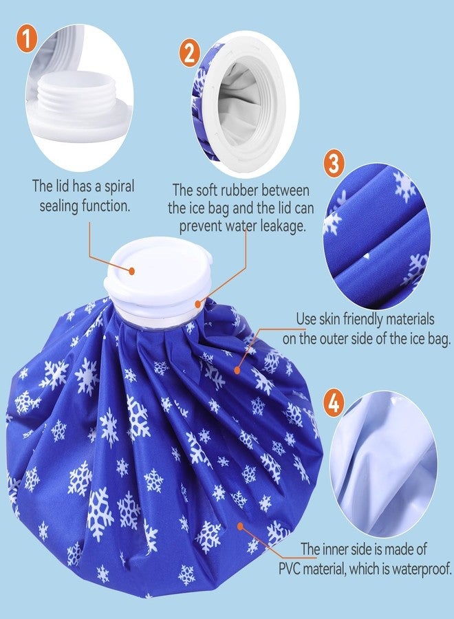 NEA Reusable Ice Bag for Injuries, Hot & Cold Therapy and Pain Relief Non Electrical (Multicolor) 1L - Image 2