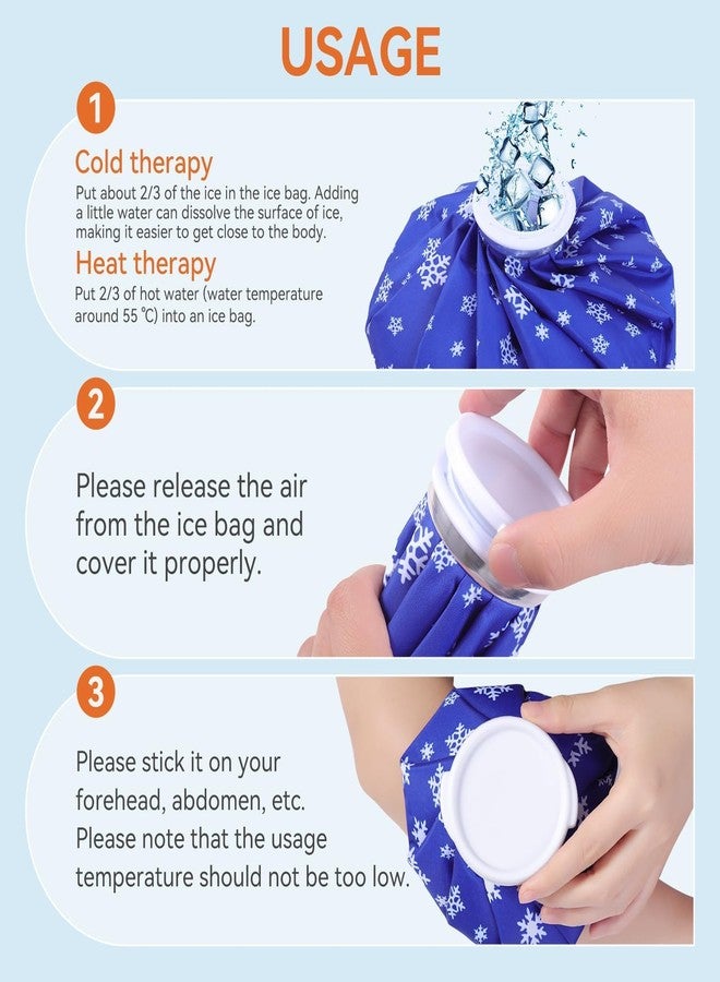 NEA Reusable Ice Bag for Injuries, Hot & Cold Therapy and Pain Relief Non Electrical (Multicolor) 1L - Image 4