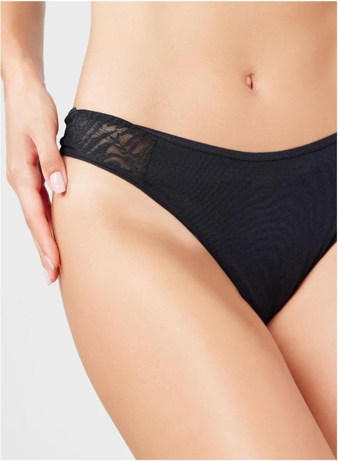 La Senza High Leg Thong