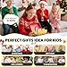 IROO Mini Karaoke Machine for Kids 2026 TOP Toys Birthday Gifts Ideas for Girls Ages 4 5 6 7 8 9 10 12 Years Old Portable MP3 Player with 2 Wireless Mics for Family Home Party - Image 4