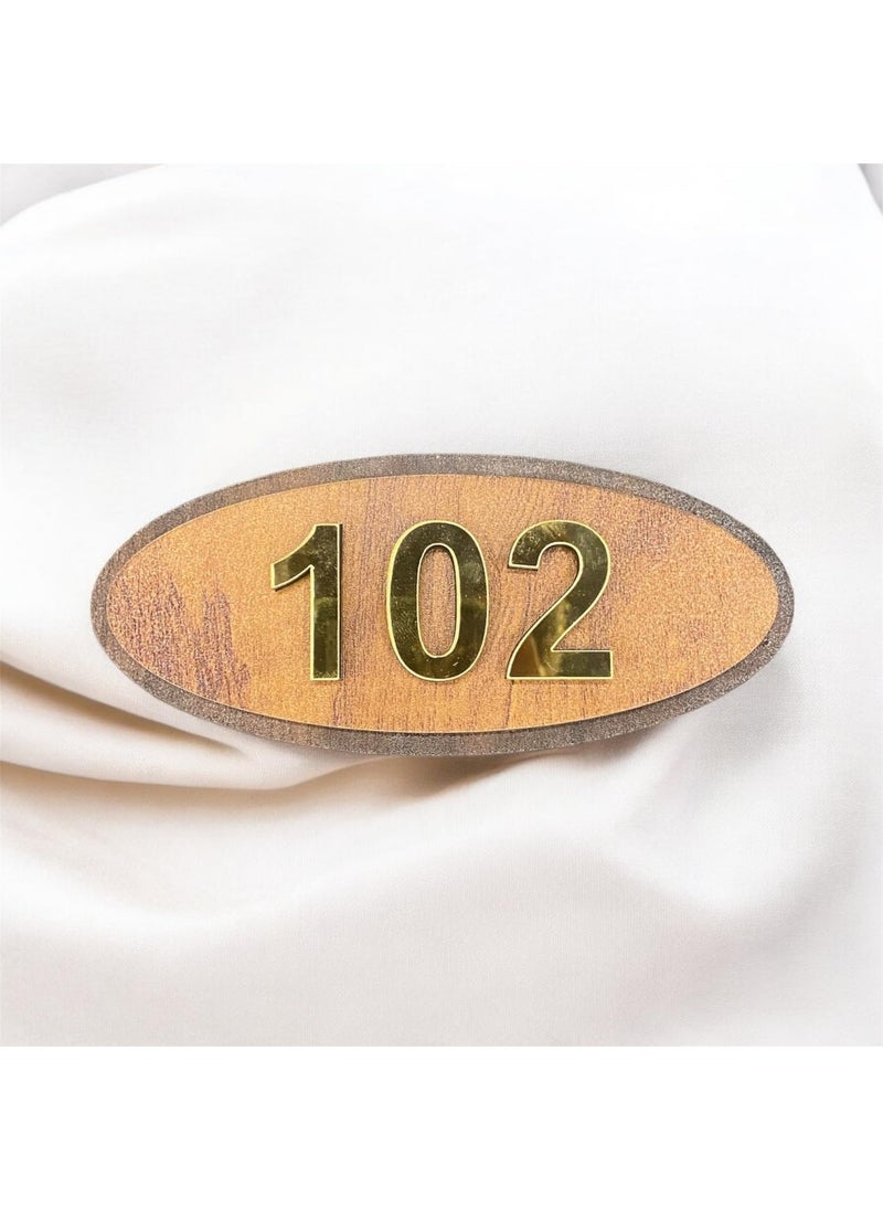 TEAKWOOD Customized Name Plate for Door Entrance Outdoor Personalized Housewarming Gifts Home Decor Water Proof Name Plate for House Affordable Unique Number Plates and Art Name Plaques  - Image 5