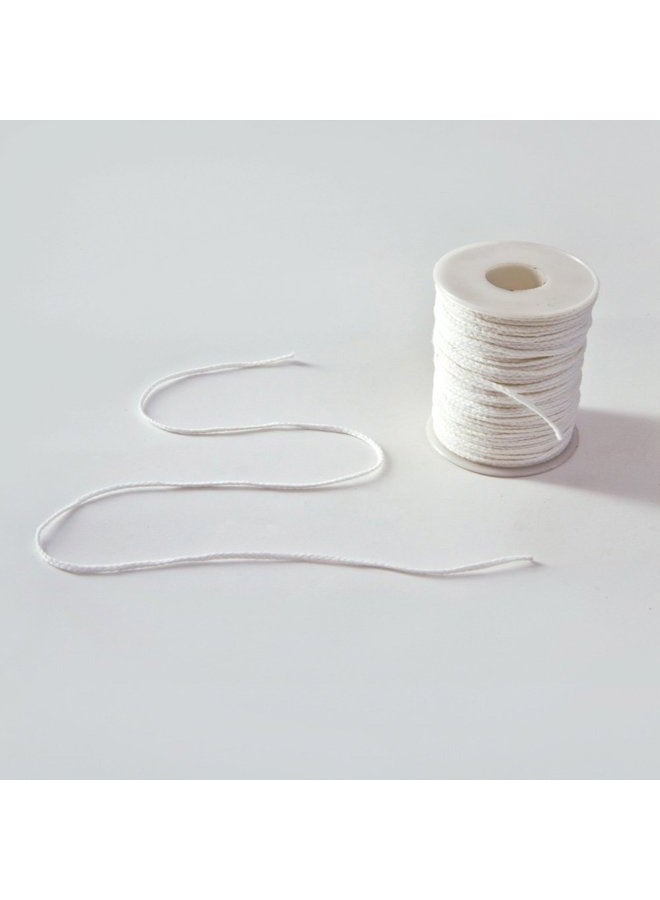 EricX Light #24PLY/FT Braided Wick: 200 Foot Spool.Candle Wicks for Candle Making,Candle DIY - Image 2