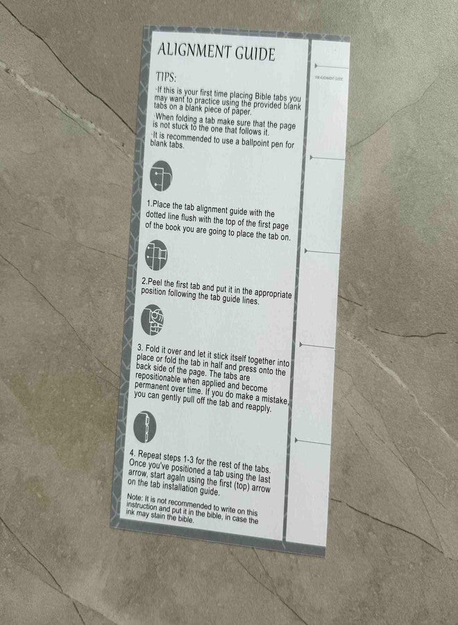 thinkor Repositionable Laminated Bible Tabs, Bible Stickers for Women and Men, Easy to Read and Apply Bible Journaling Tabs (Boho) - Image 3