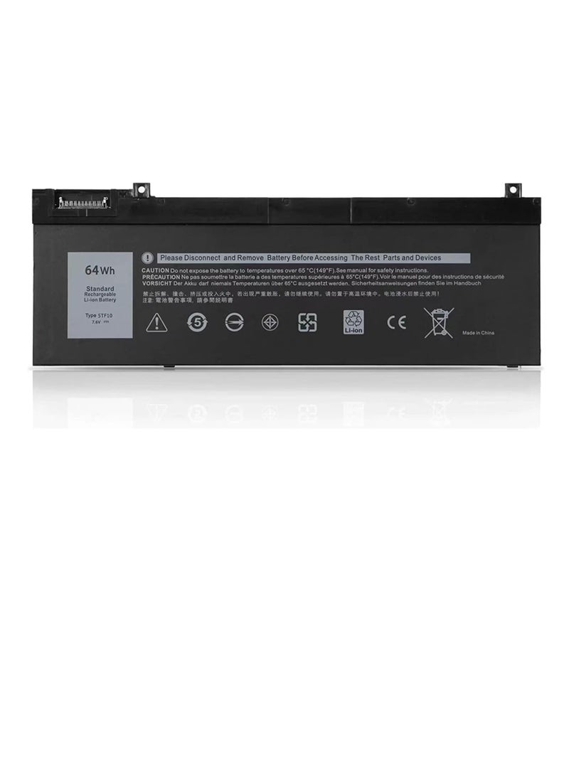 بطارية بديلة للكمبيوتر المحمول 64Wh 5TF10 لسلسلة Dell Precision 7730 7740 7530 7540 P34E P34E001 P34E002 P74F P74F001 P74F002 NYFJH RY3F9 0RY3F9 7M0T6 GHXKY 7.6V 8000mAh - Image 1