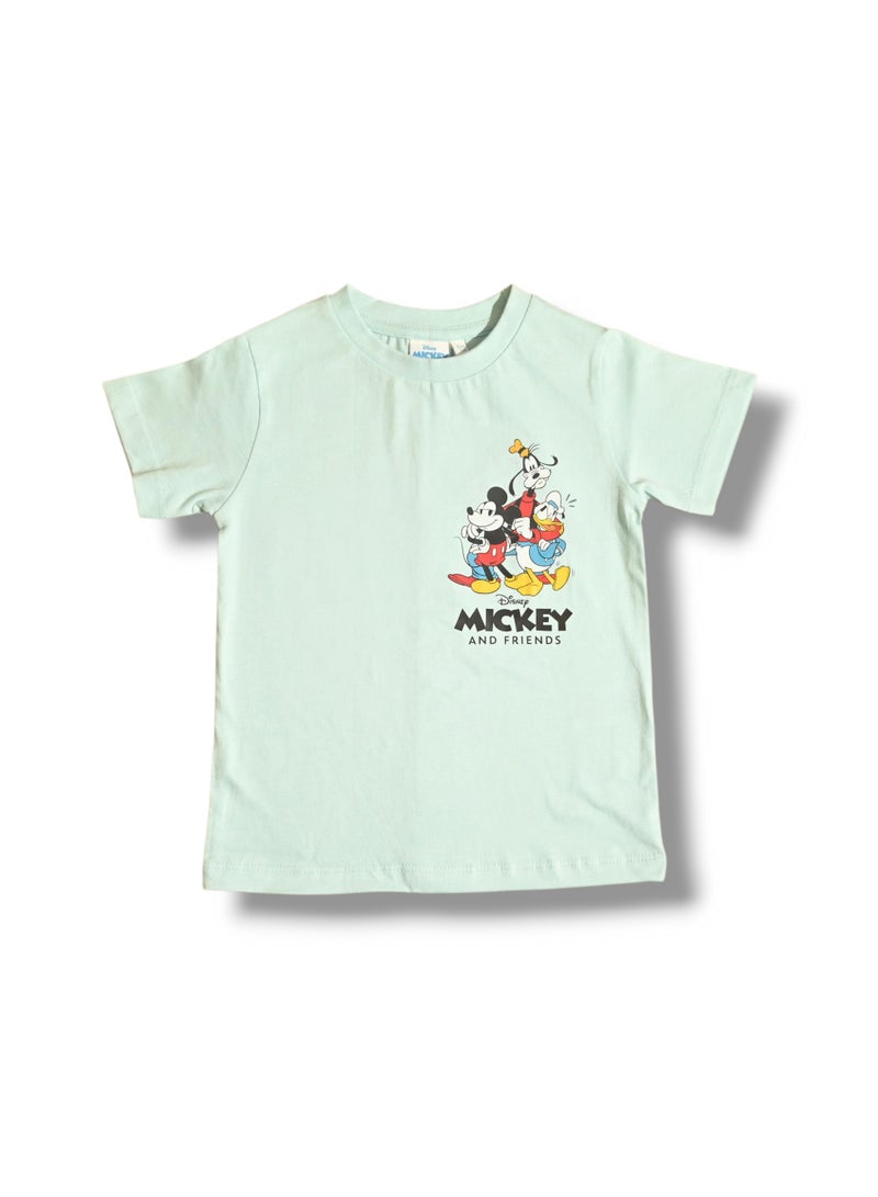 ميكي آند فريندز ميكي وأصدقاؤه - طقم تيشيرت وشورت للأولاد - Image 2