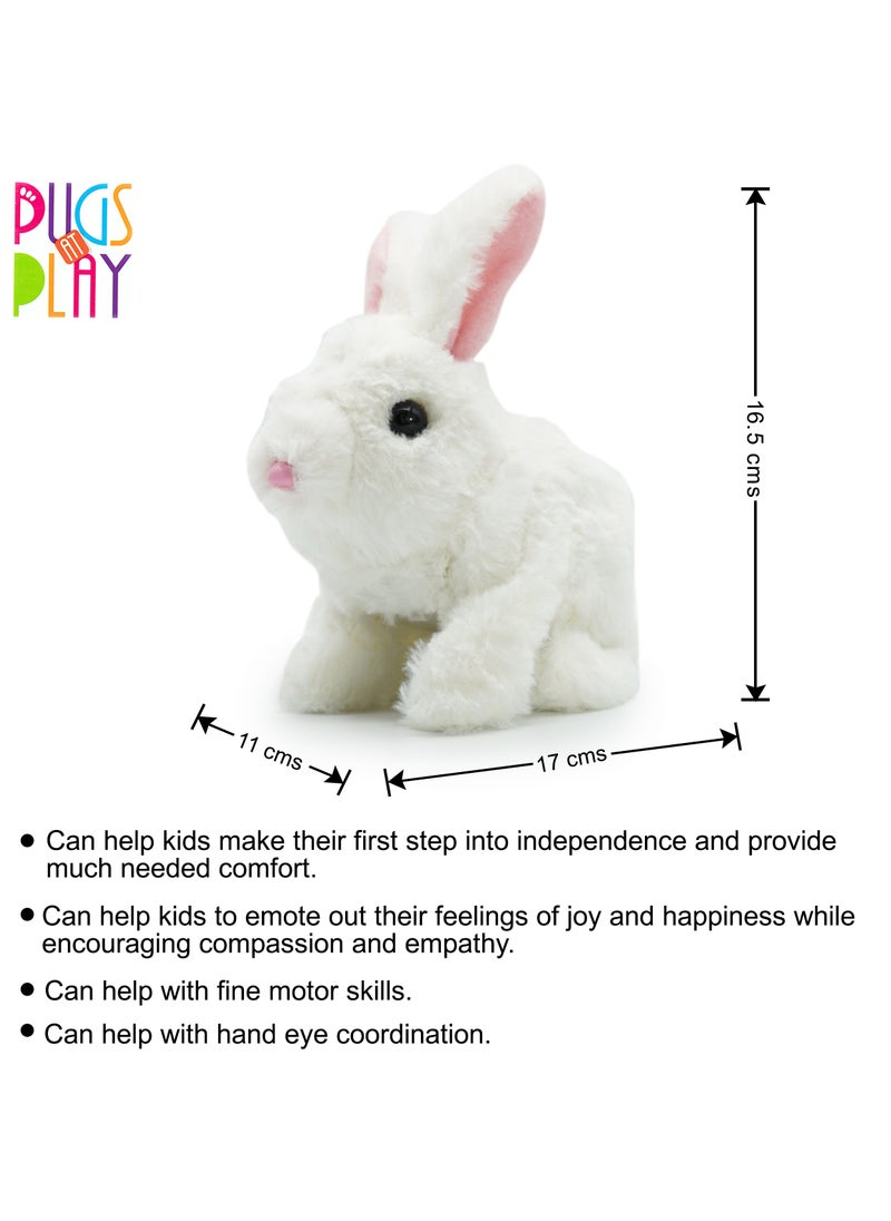 PUGS AT PLAY Pugs At Play Jumping Hopper 6.5-Inches, Battery Operated | Interactive Plush Toy  - Image 4