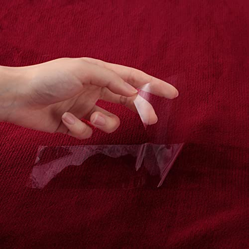 NANPIPER Baby Sherpa Blanket,Warm Toddler Throw Blanket,Soft Newborn Fleece Blanket for Winter (Wine Red,30x40 inches) - Image 3