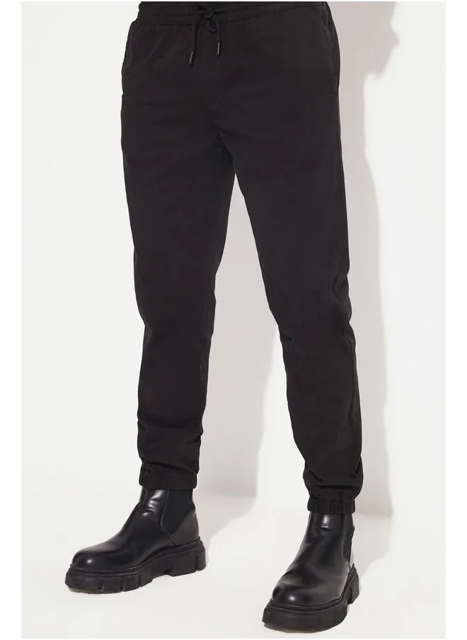 جون June Men Regular Fit Jogger Trouser Black